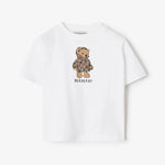 Burberry Baby White Bear T-Shirt | Casa Childrenswear