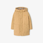 Burberry Beige Long Coat | Casa Childrenswear