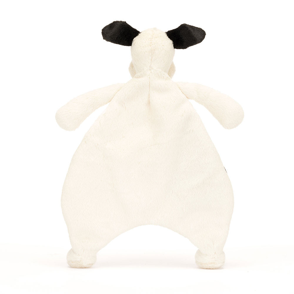 Jellycat Bashful Black & Cream Puppy Comforter | Casa Childrenswear