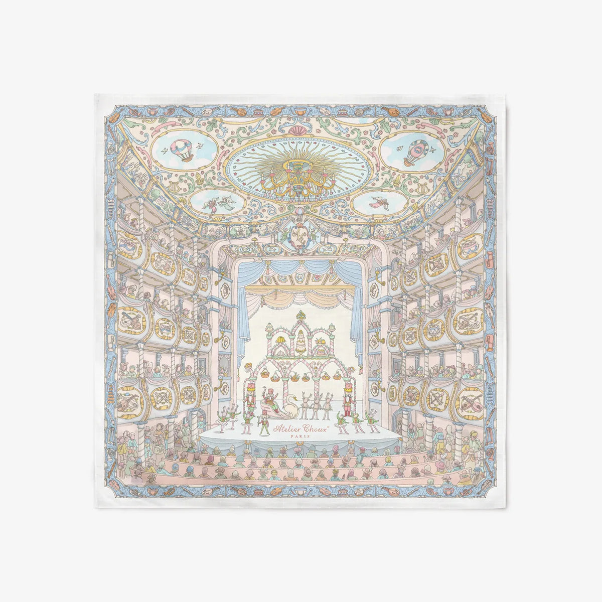 Atelier Choux Blanket Carré - Nutcracker | Casa Childrenswear