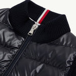 Moncler Enfant Baby Boys Navy Cardigan | Casa Childrenswear