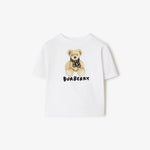 Burberry Baby White Teddy T-Shirt | Casa Childrenswear