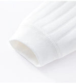 Teddy Bear White Boucle Wrap Babygrow