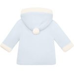 Emile et Rose Kai Blue Fur Trim Knitted Jacket | Casa Childrenswear