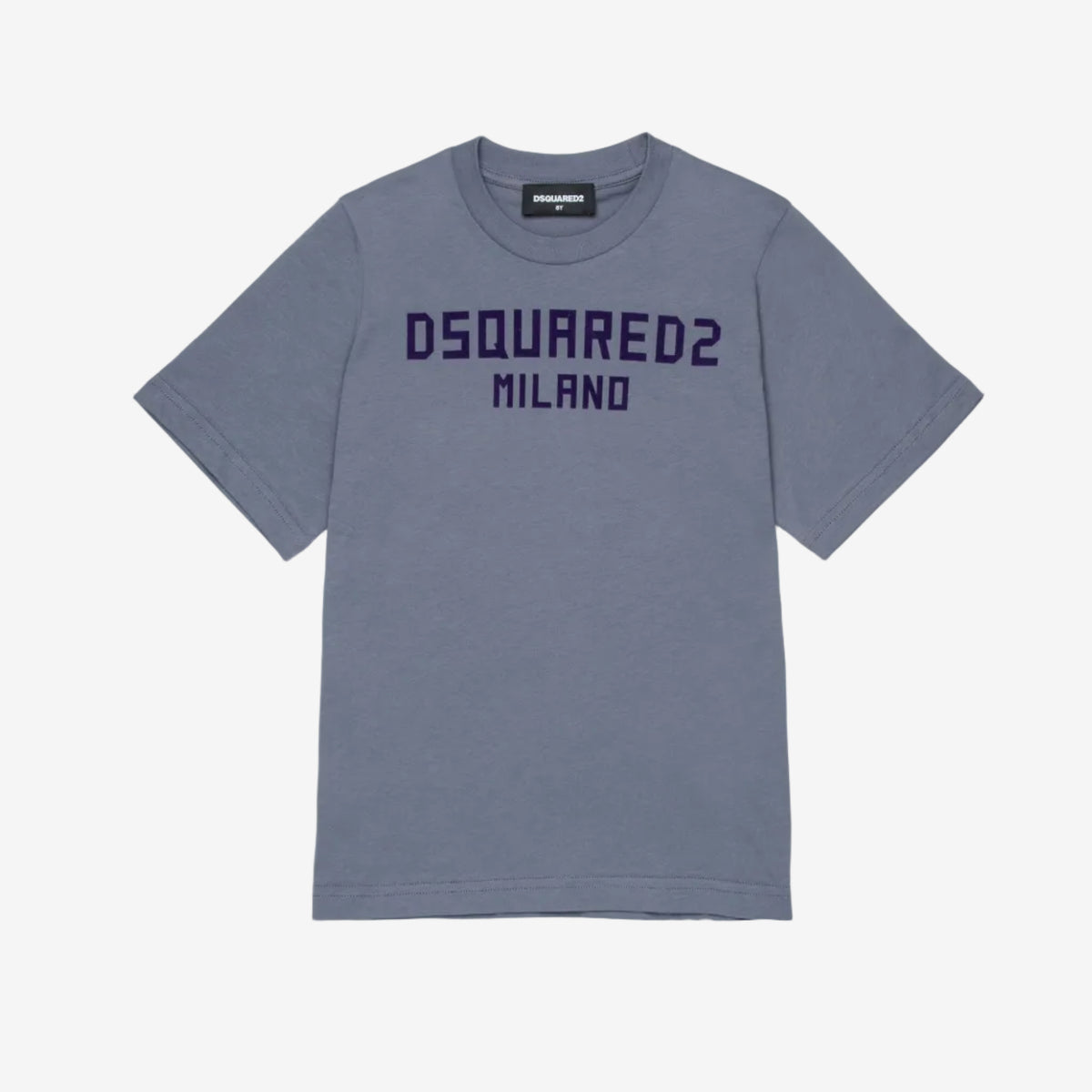 Dsquared2 Boys Dusk Blue Logo T-Shirt | Casa Childrenswear