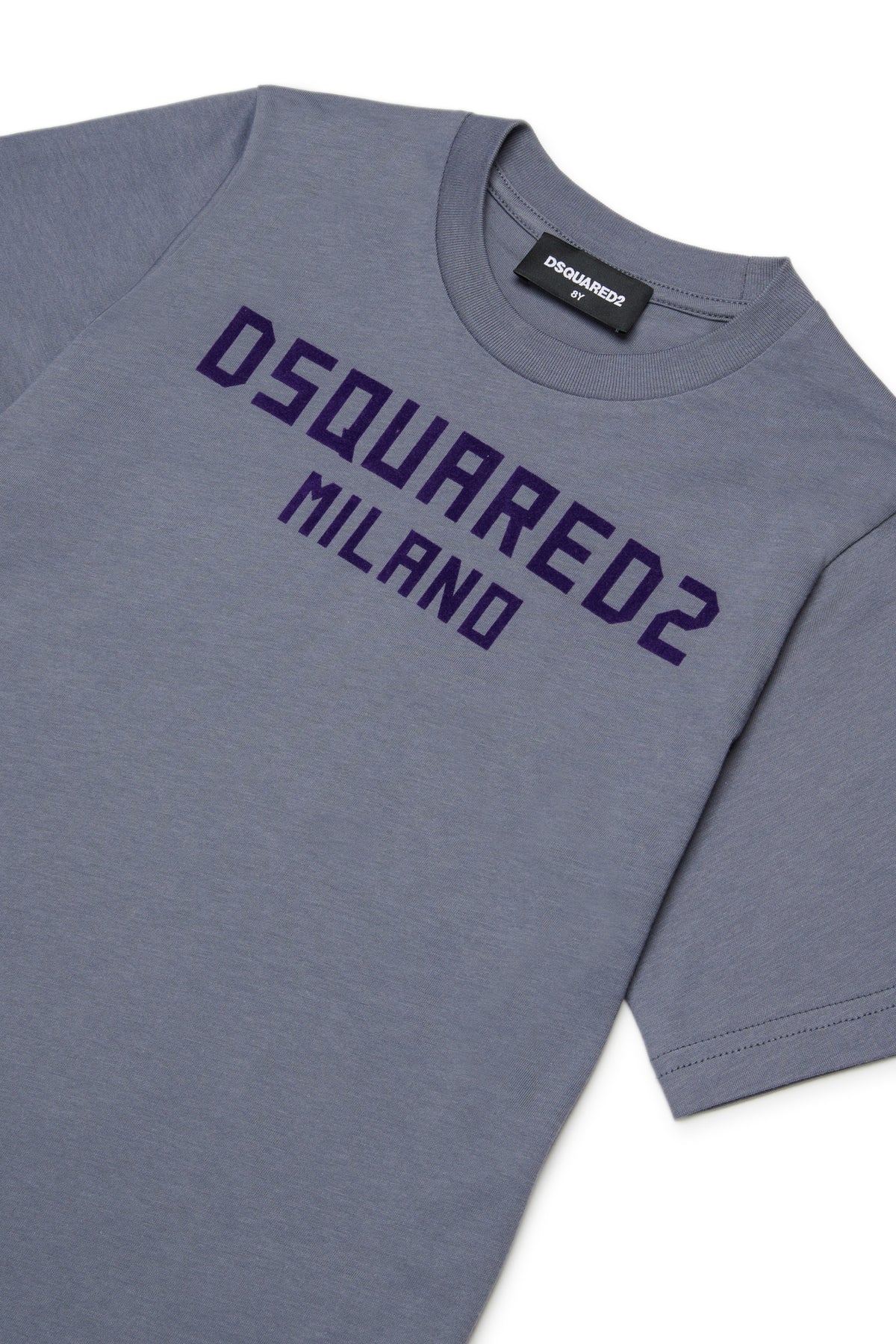 Dsquared2 Boys Dusk Blue Logo T-Shirt | Casa Childrenswear