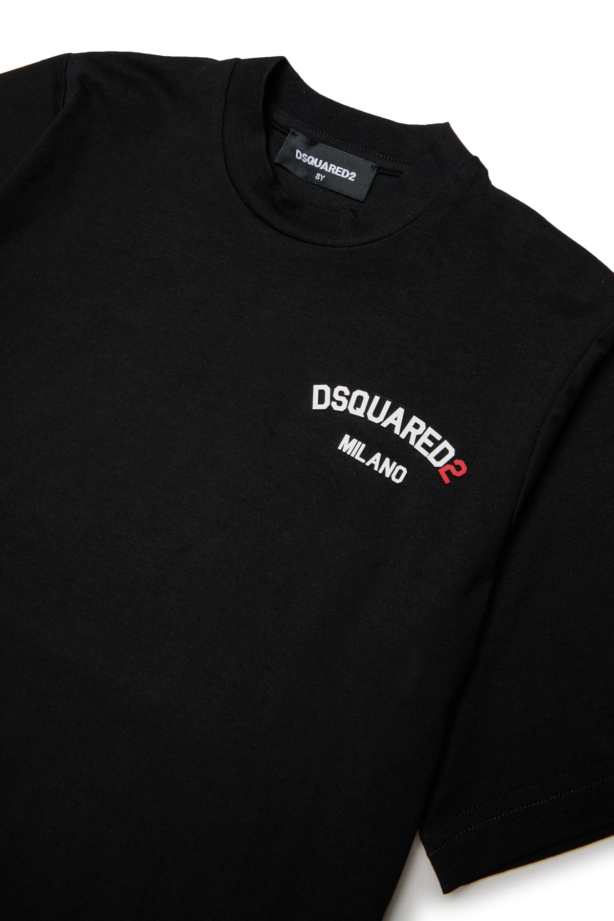 Dsquared2 Boys Navy Small Logo T-Shirt | Casa Childrenswear