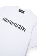Dsquared2 Boys White Logo T-Shirt | Casa Childrenswear