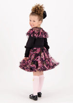 Angels Face Deidre Kew Tulle Top Black | Casa Childrenswear