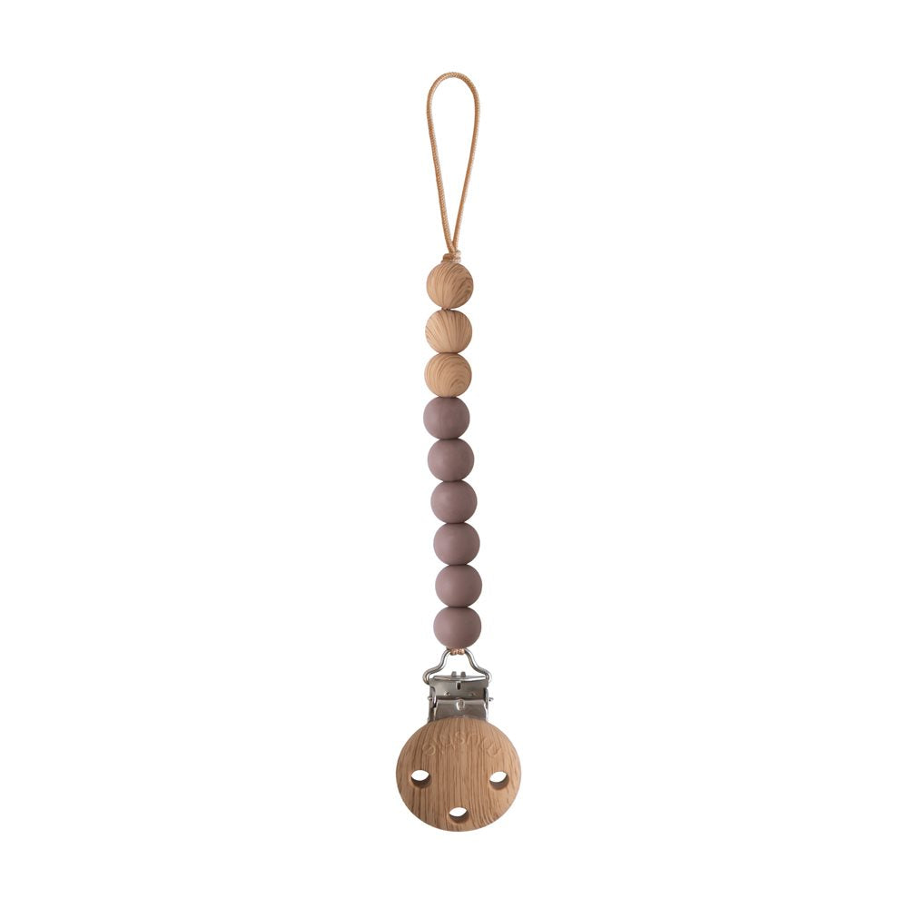 Mushie Pacifier Clips - Eva Ash | Casa Childrenswear