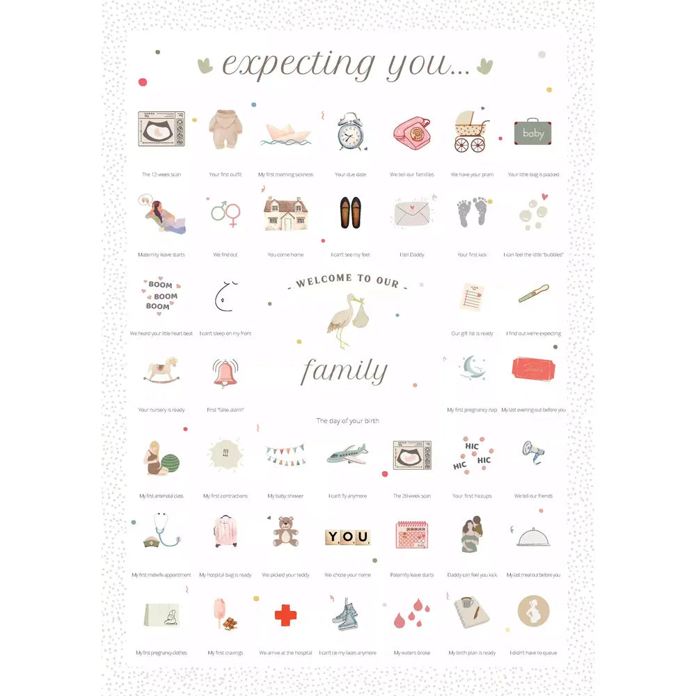My Baby Days 'Expecting You' print | Casa Childrenswear