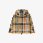 Burberry Boys Beige Check Jacket | Casa Childrenswear