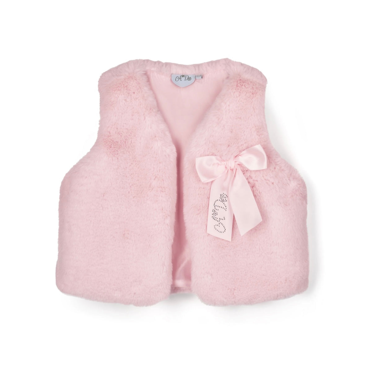 Anna Pink Fur Gilet