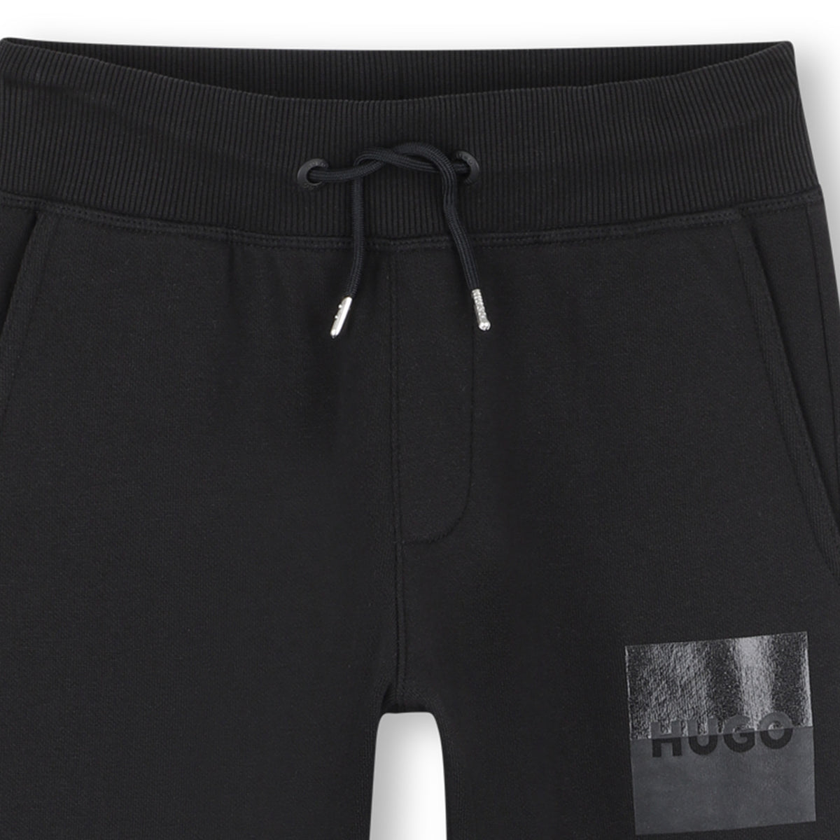 Hugo Boys Black Joggers | Casa Childrenswear