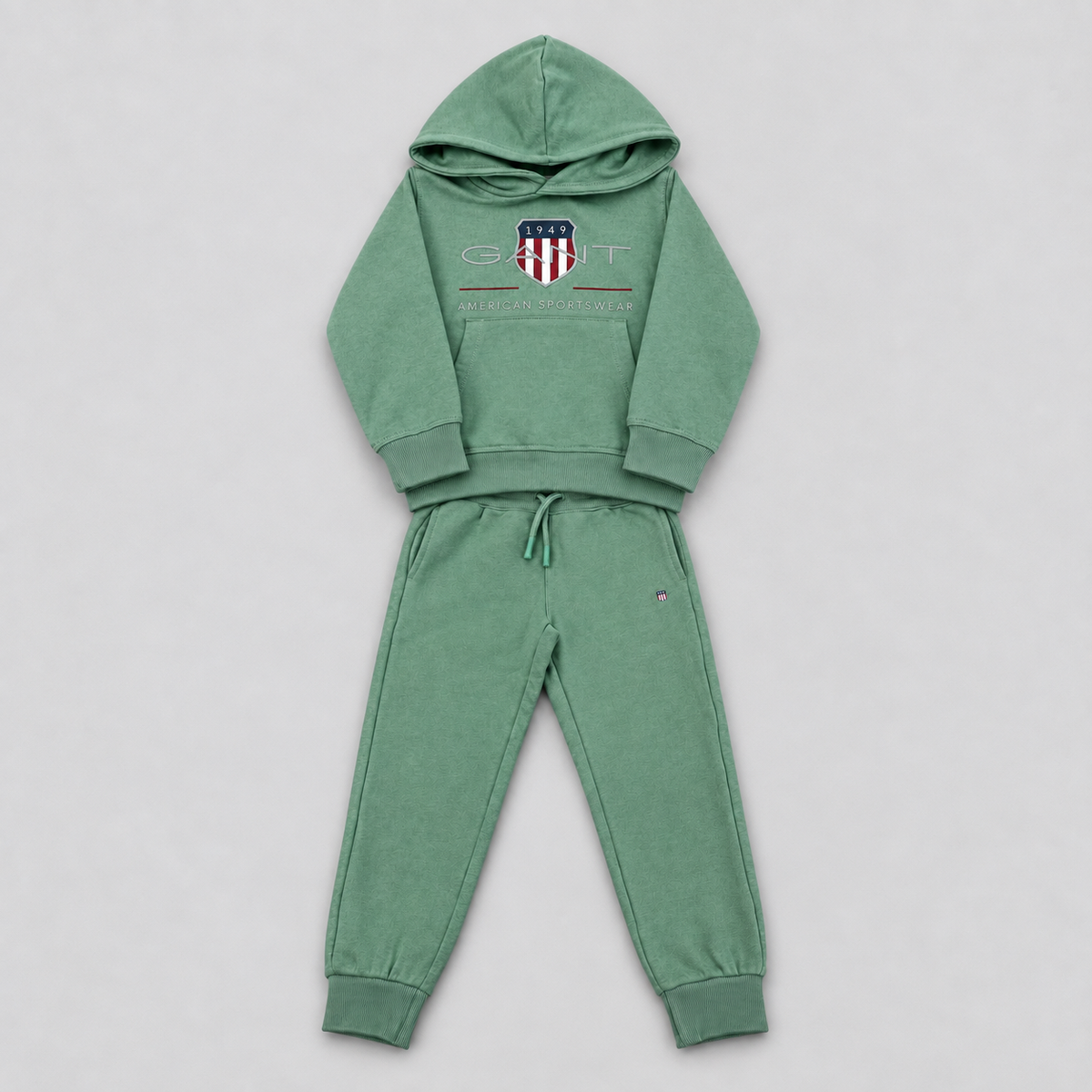 Gant Boys Mint Tracksuit Set - front view