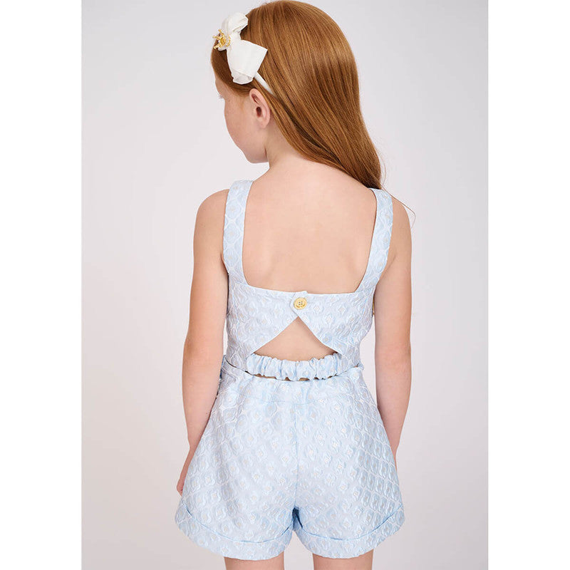 Angels Face Adeana Pale Blue Top | Casa Childrenswear