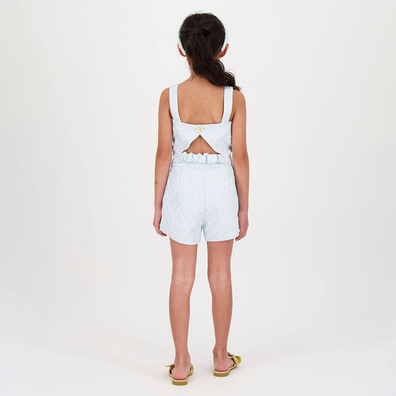 Angels Face Laetitia Pale Blue Shorts | Casa Childrenswear