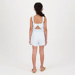 Angels Face Laetitia Pale Blue Shorts | Casa Childrenswear