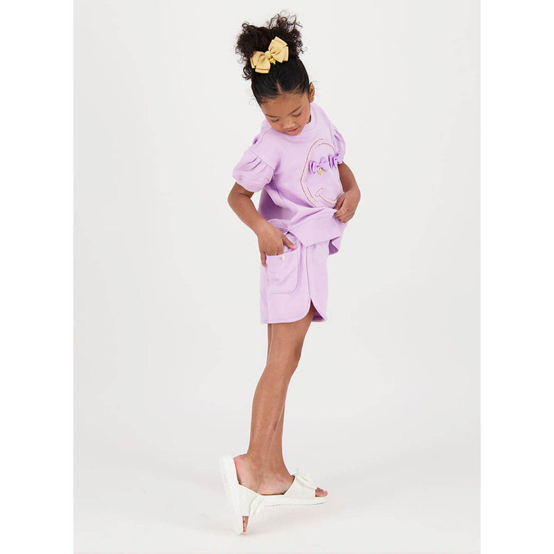Angels Face Adriana Lilac Shorts | Casa Childrenswear