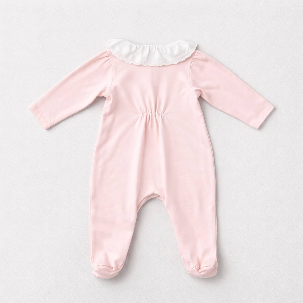 Patachou Baby Girl Babygrow with Front Frill | Casa Childrenswear