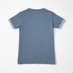 Stone Island Blue Compass Logo T-Shirt | Casa Childrenswear