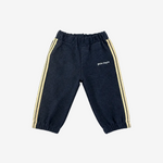 Palm Angels Baby Boys Blue Denim Bottoms - front view