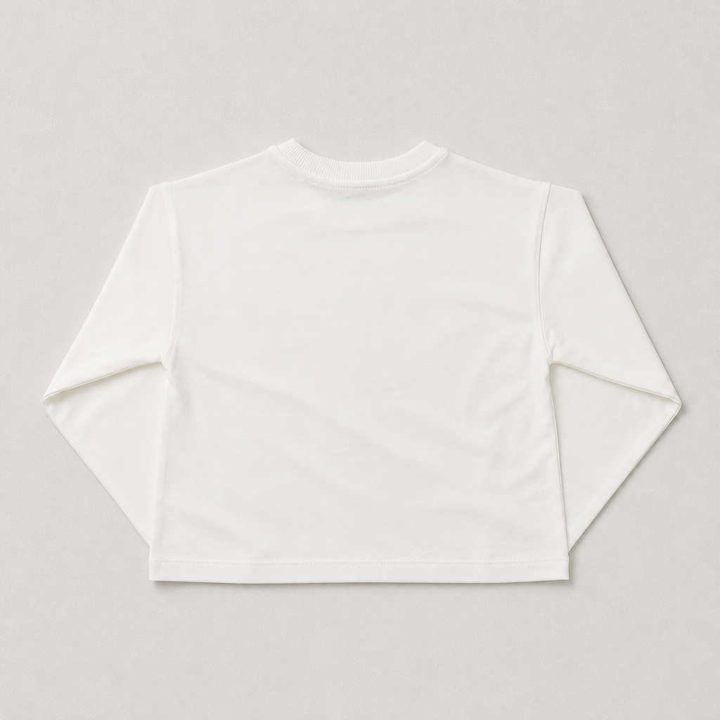Moschino Girls Cloud Bear Heart Sweatshirt - back view