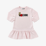 Girls Pink Jersey Dress