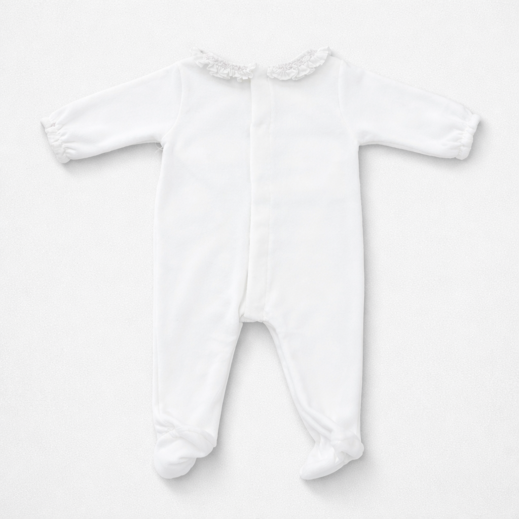 Adriana Mae Graziella Roses Footie | Casa Childrenswear