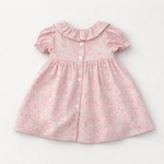 Patachou Baby Girls Pink Dress with Embroidered Chest | Casa Childrenswear