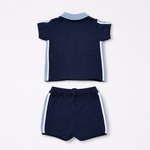 Granlei Boys Navy Polo & Short Set | Casa Childrenswear
