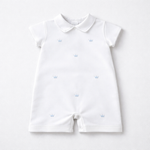 Adriana Mae Baby Boys Crown Romper | Casa Childrenswear