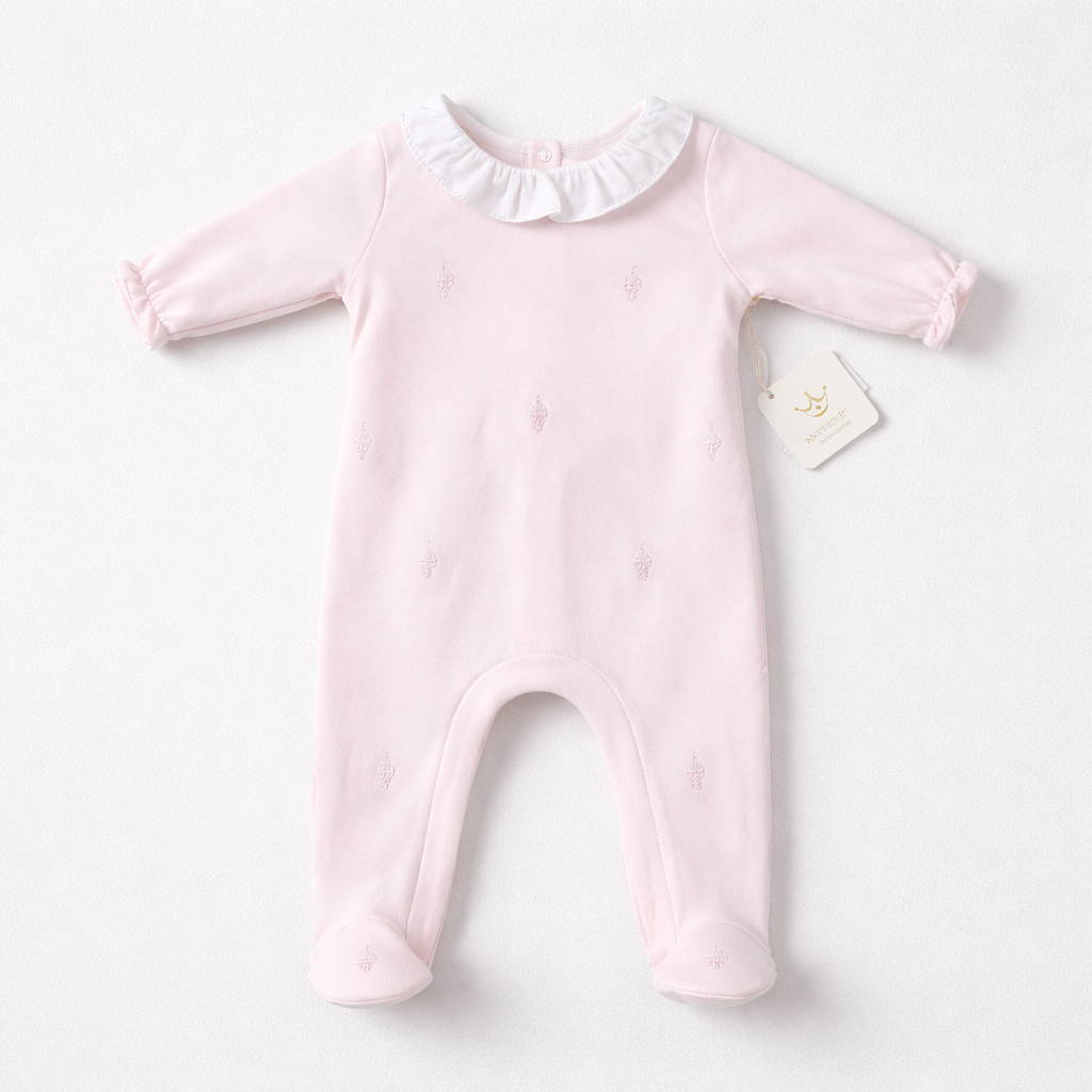 Adriana Mae Baby Girls Ice Cream Footie | Casa Childrenswear