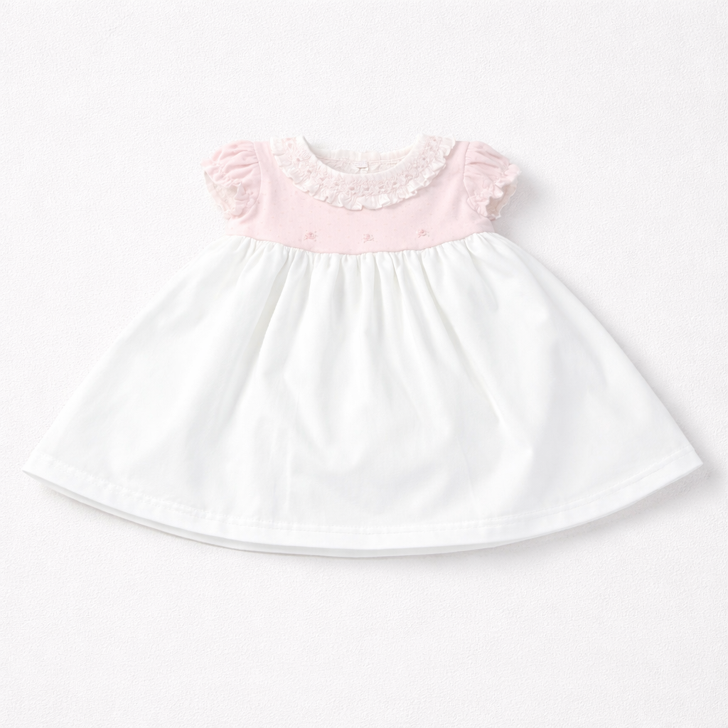 Adriana Mae Baby Girls Roses Dress | Casa Childrenswear
