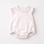 Adriana Mae Baby Girls Roses Bubble | Casa Childrenswear
