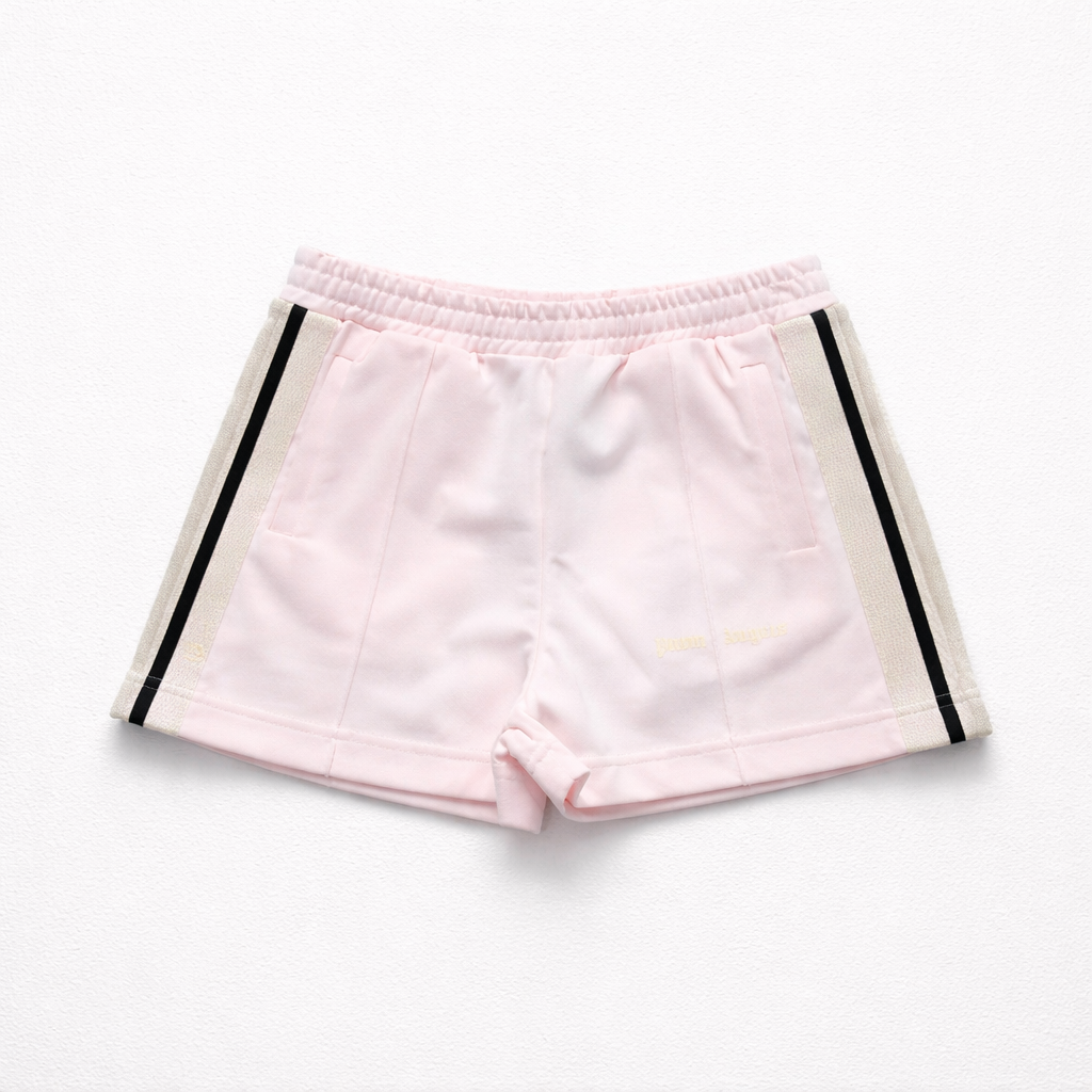 Palm Angels Girls Pink Track Short | Casa Childrenswear