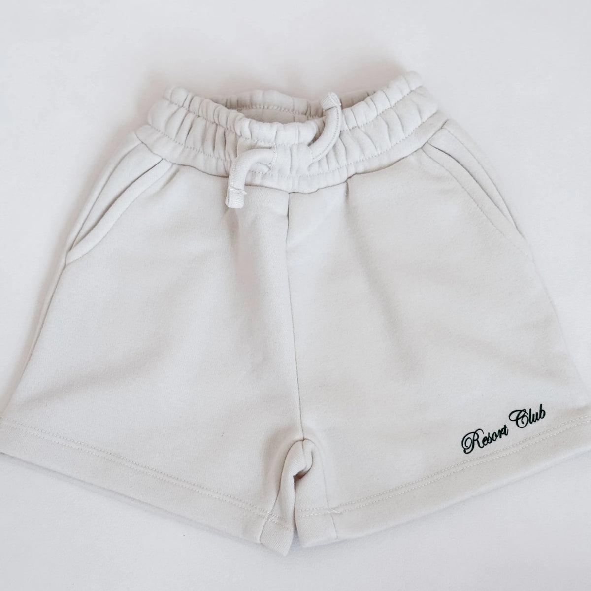 Cozy Crew Resort Club Shorts - Ash Grey