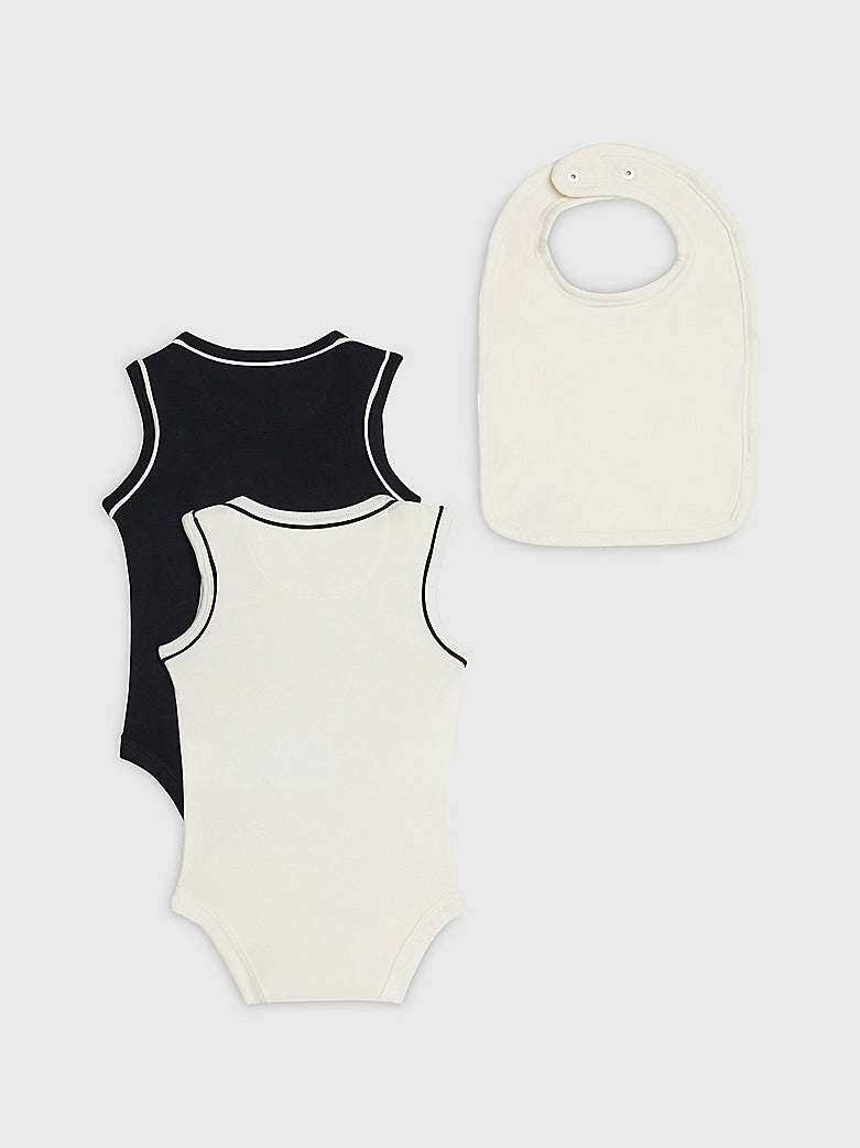 Calvin Klein Newborn Bodysuit And Bib Gift Set | Casa Childrenswear
