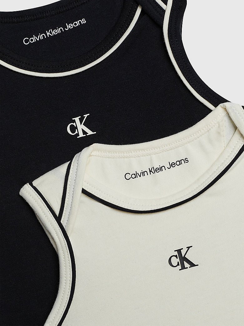 Calvin Klein Newborn Bodysuit And Bib Gift Set | Casa Childrenswear