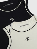 Calvin Klein Newborn Bodysuit And Bib Gift Set | Casa Childrenswear