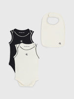 Calvin Klein Newborn Bodysuit And Bib Gift Set | Casa Childrenswear
