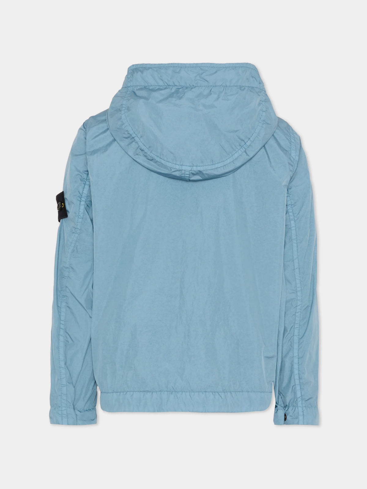Stone Island Blue Parka Jacket | Casa Childrenswear