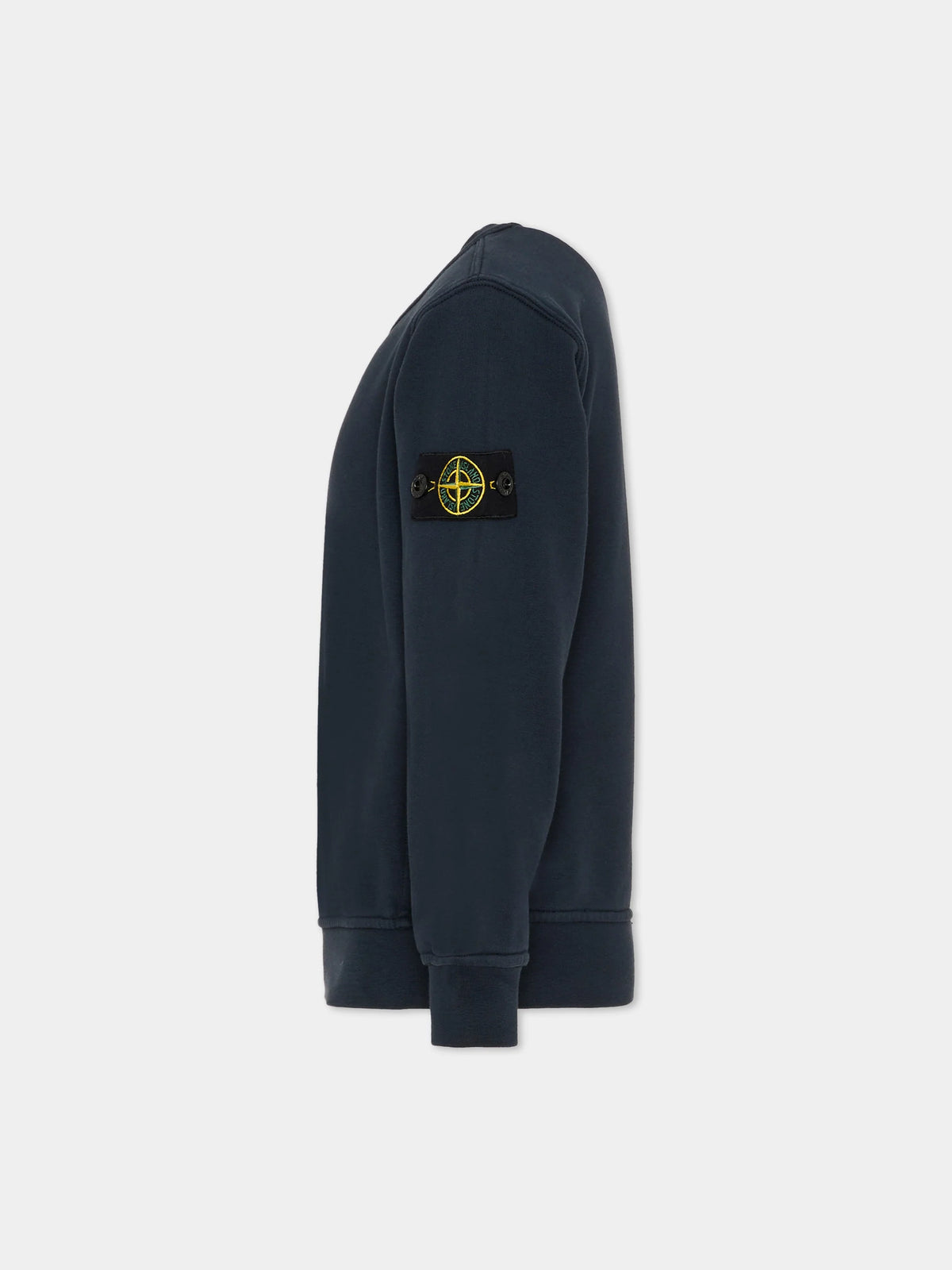 Stone Island Navy Logo Sweatshirt | Casa Childrenswear
