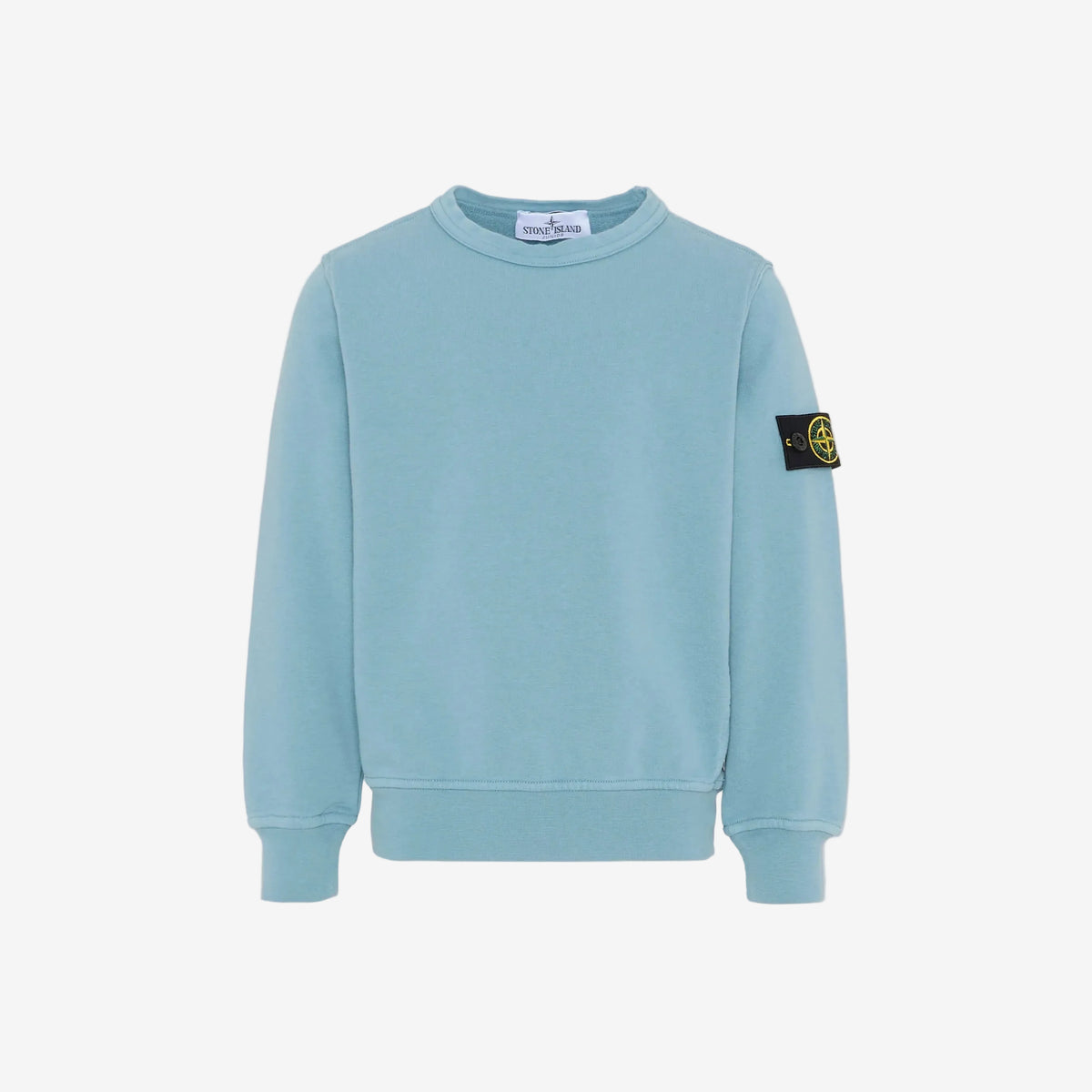Stone Island Blue Logo Sweatshirt | Casa Childrenswear