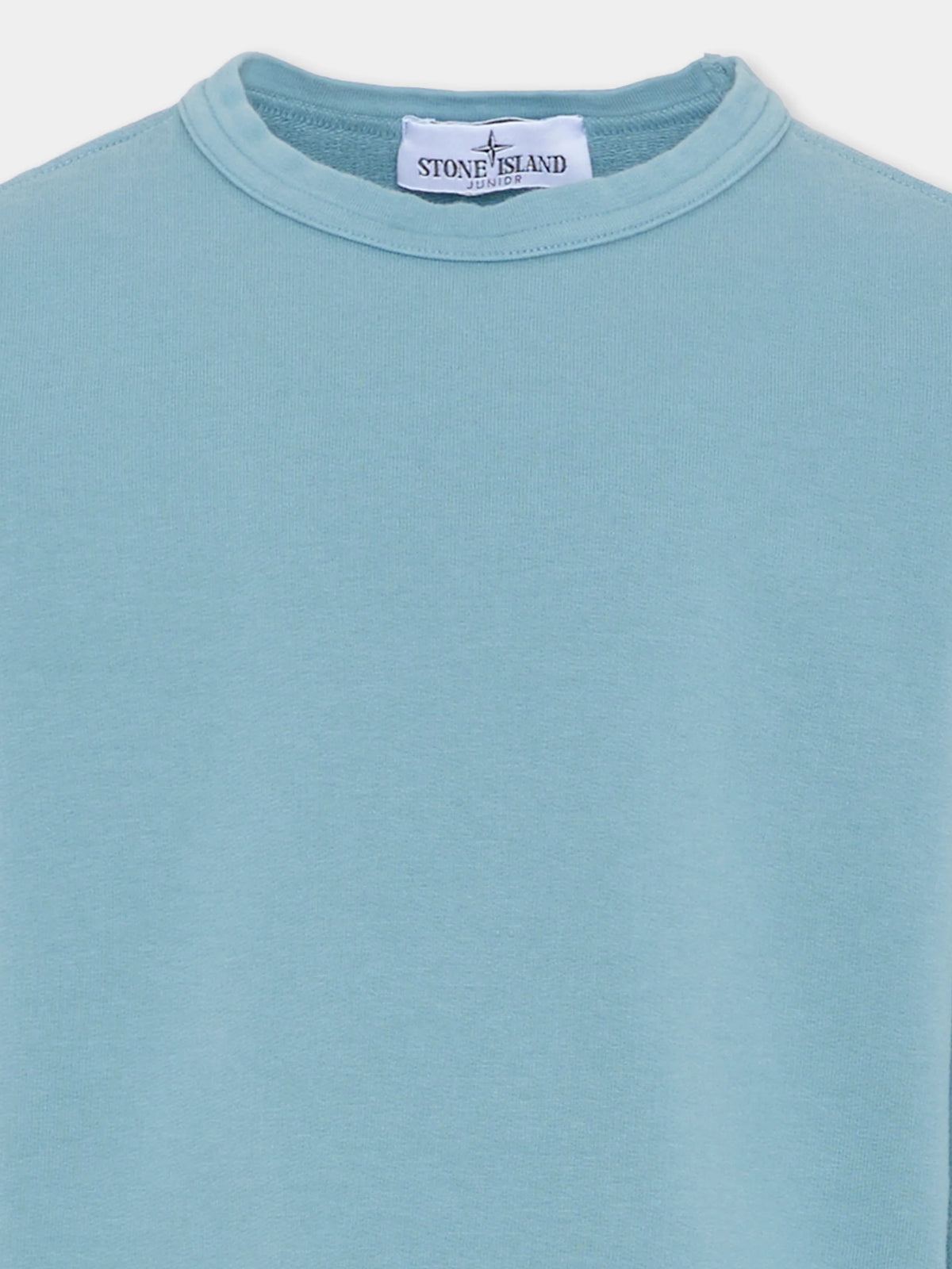 Stone Island Blue Logo Sweatshirt | Casa Childrenswear
