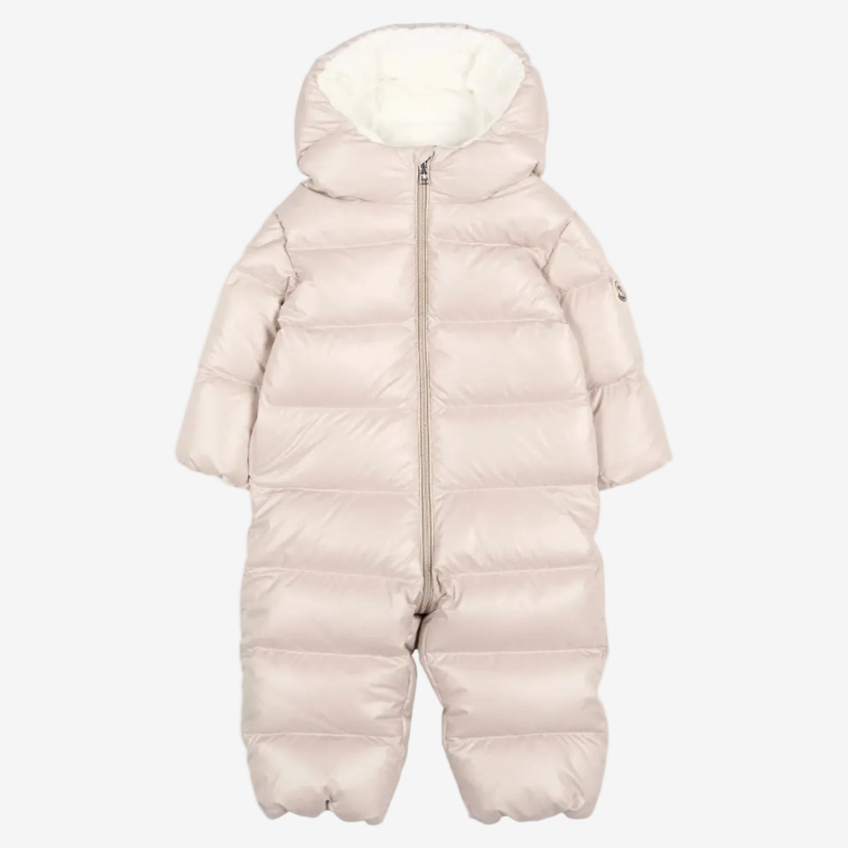 Moncler Enfant Alanie Beige Padded Snowsuit | Casa Childrenswear