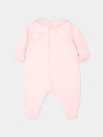 Moschino Baby Girls Rose Teddy Bear Babygrow | Casa Childrenswear