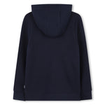 Boss Boys Navy Zip Up Hoodie | Casa Childrenswear