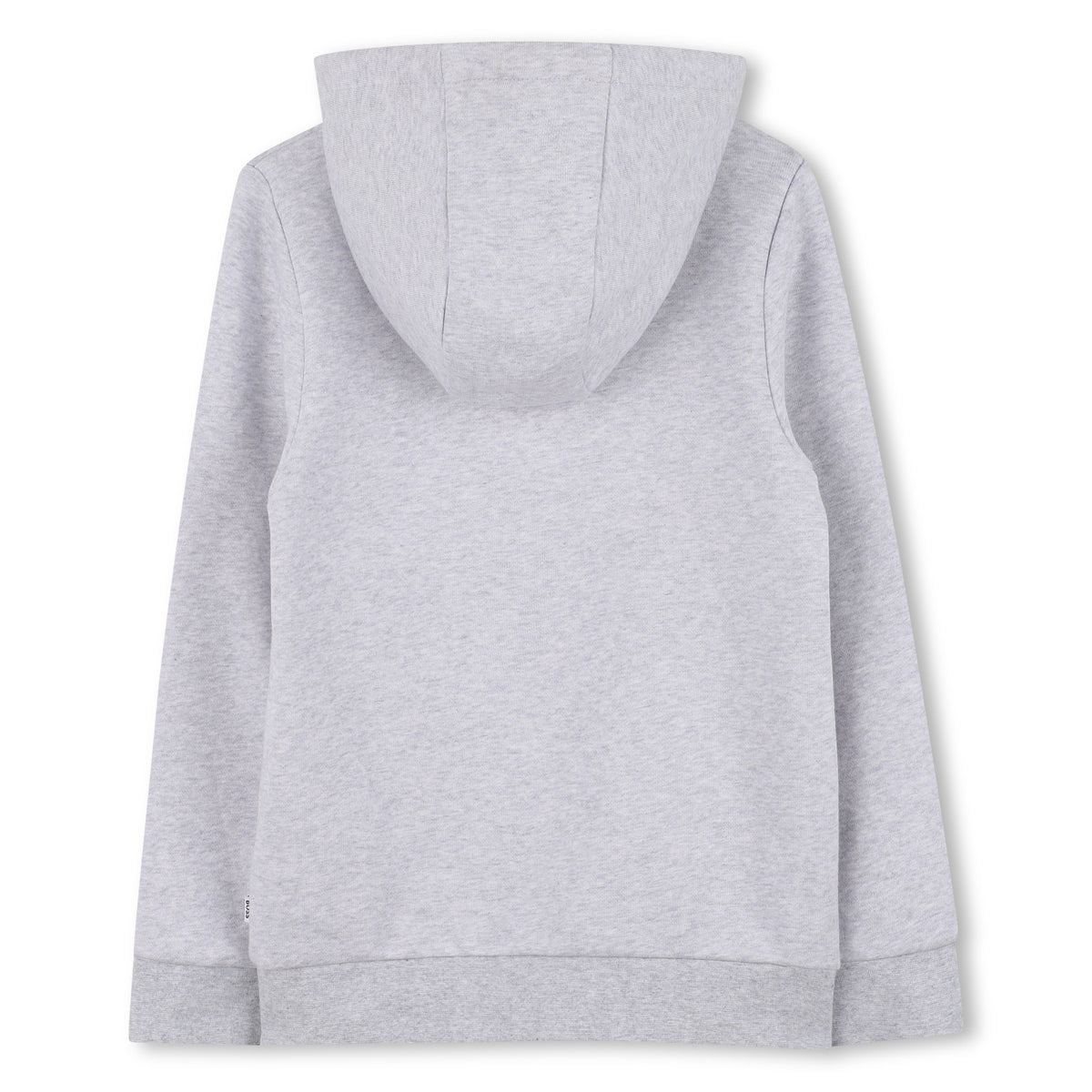 Boss Boys Grey Zip Up Hoodie | Casa Childrenswear