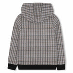 Boss Boys Hooded Sweat Check Fabric | Casa Childrenswear